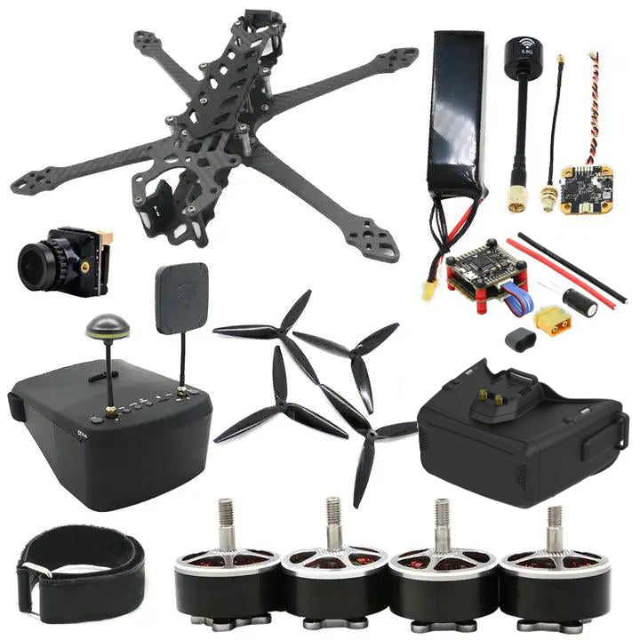 FPV Racing Drone Kit with Multiple Frame Sizes, Camera, Goggles & GPS