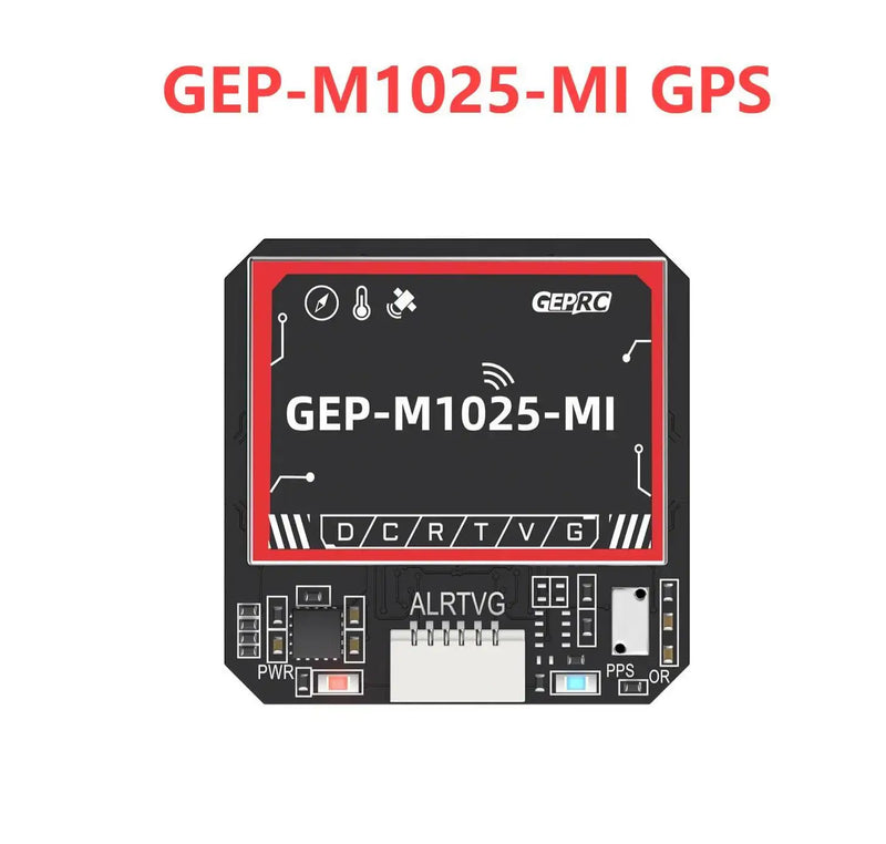 GEPRC GEP-M1025 Series GPS Module M10050 Chip Multi Satellite Magnetometer Barometer Farad Capacitor Accurate for FPV Drone