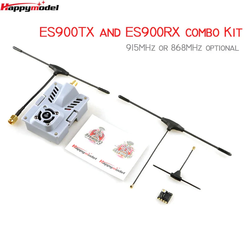 HappyModel ES900TX/ES900RX – 915/868MHz ELRS RF Module & Receiver