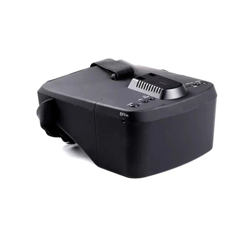 FPV Goggles – 5" 800×480, 5.8G 40CH, Auto-Search, Built-in Battery