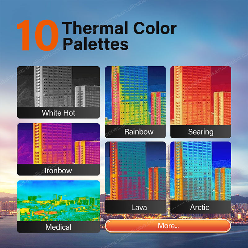 Autel EVO Lite 640T Enterprise Drone – Thermal + 48MP Zoom Camera