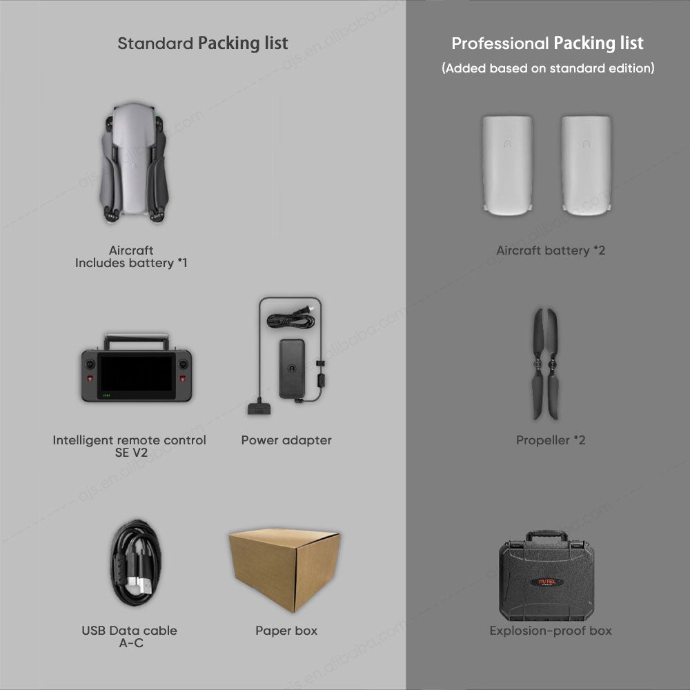 Autel EVO Lite 640T Enterprise Drone – Thermal + 48MP Zoom Camera