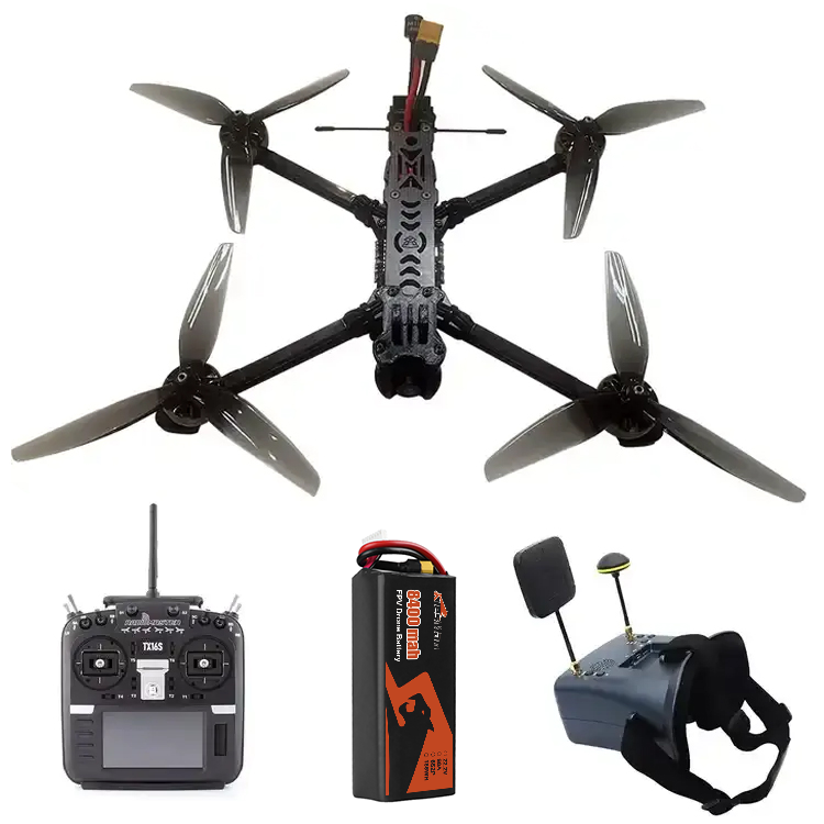 FPV Racing Drone Kit with Multiple Frame Sizes, Camera, Goggles & GPS