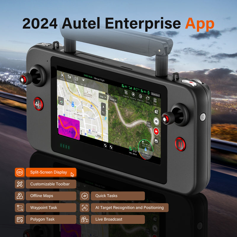 Autel EVO Lite 640T Enterprise Drone – Thermal + 48MP Zoom Camera