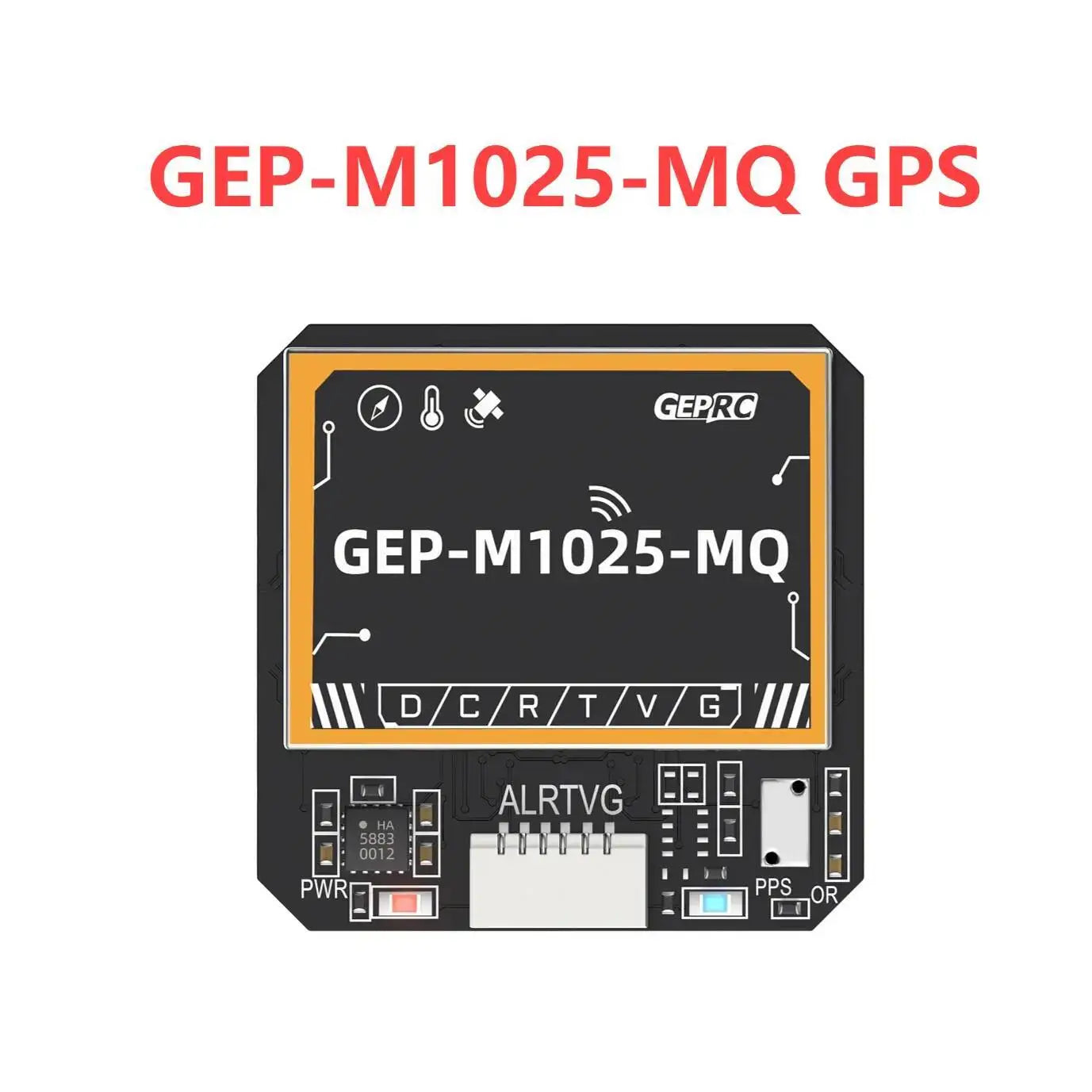 GEPRC GEP-M1025 Series GPS Module M10050 Chip Multi Satellite Magnetometer Barometer Farad Capacitor Accurate for FPV Drone
