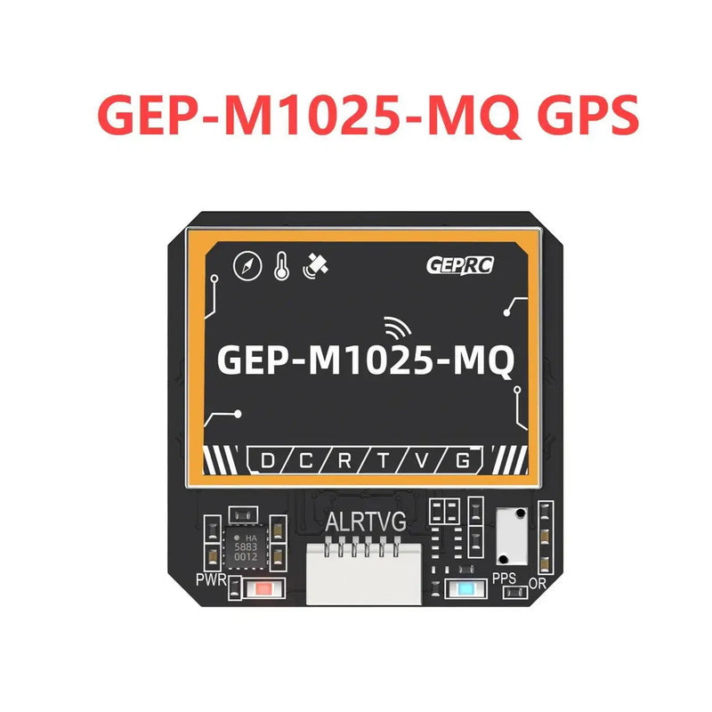 GEPRC GEP-M1025 Series GPS Module M10050 Chip Multi Satellite Magnetometer Barometer Farad Capacitor Accurate for FPV Drone