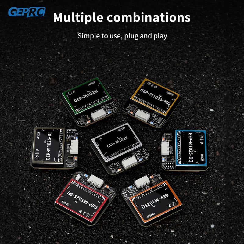 GEPRC GEP-M1025 Series GPS Module M10050 Chip Multi Satellite Magnetometer Barometer Farad Capacitor Accurate for FPV Drone