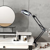LED Magnifier Lamp – 10X, Clamp-On, 3-Color Light for Repairs