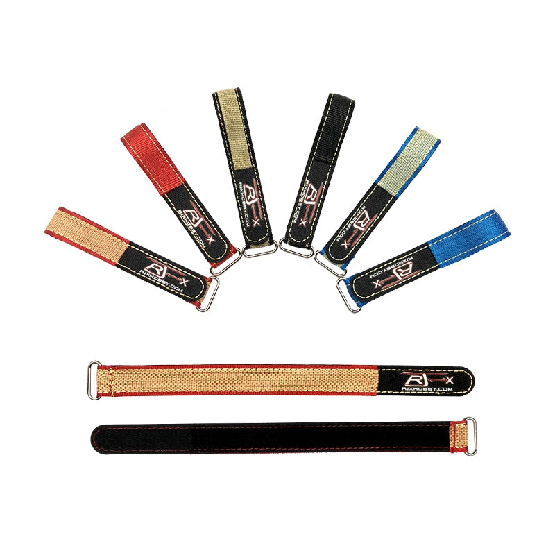 20mm Kevlar Battery Strap – RJXHOBBY, Zinc Buckle, 150–400mm