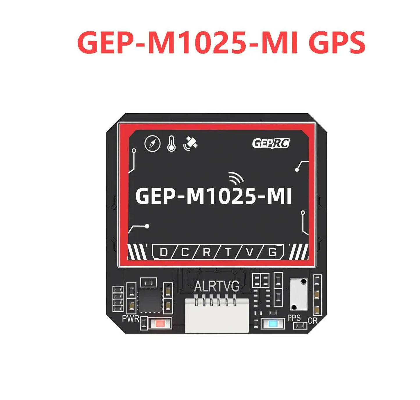 GEPRC GEP-M1025 Series GPS Module M10050 Chip Multi Satellite Magnetometer Barometer Farad Capacitor Accurate for FPV Drone