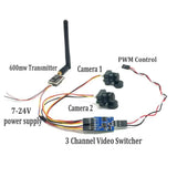 5.8G 3 Channel Video Switcher Module 3 way Video Switch Compatibale With RC Camera For FPV Drone UAV Accessories