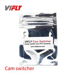 VIFLY Cam Switcher No Configuration Fast Switching Dual FPV Cameras By Taking Signal From Receivers