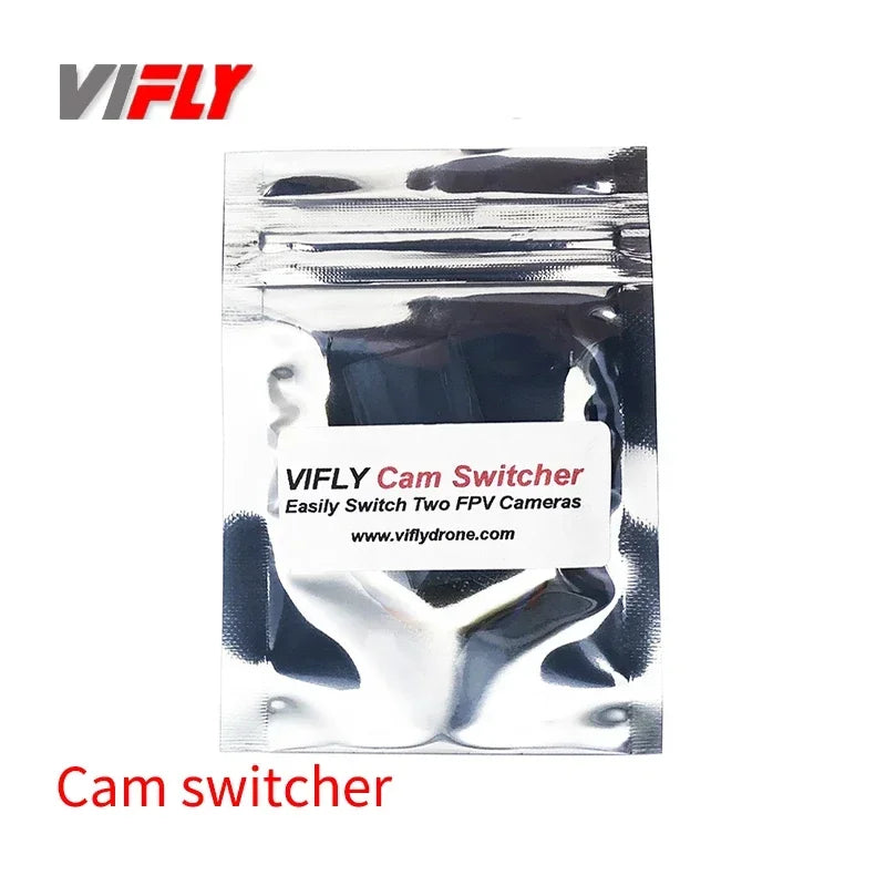 VIFLY Cam Switcher No Configuration Fast Switching Dual FPV Cameras By Taking Signal From Receivers