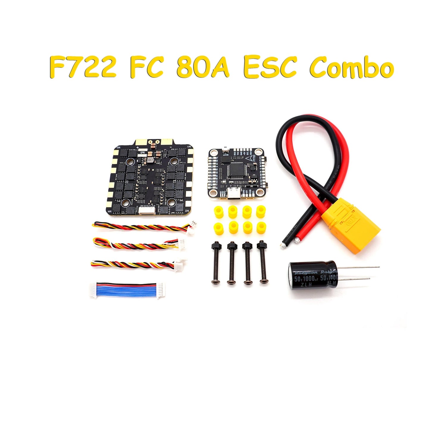 F405 V3 F722 Flight Controller BLS 4-in-1 60A 80A ESC 2-6S Lipo Stack/Flytower for Remote Control FPV Racing Drone Quadcopter