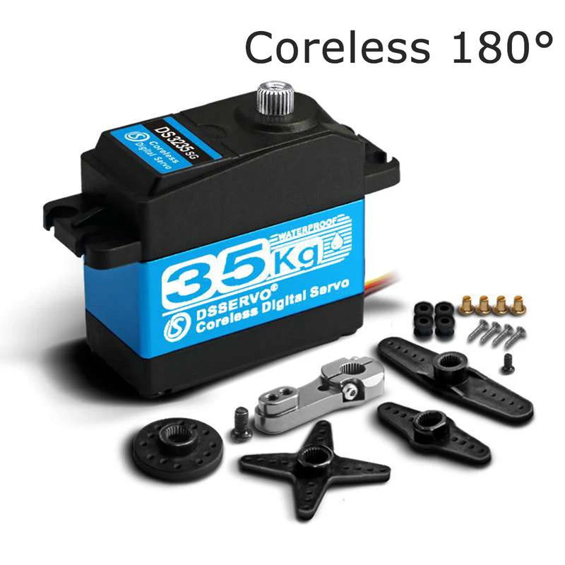 Coreless Servo 35Kg Ds3235 High Speed Servo Pro  270 Degree Digital And Stainless Steel Gear Servo Waterproof for Robotic Car