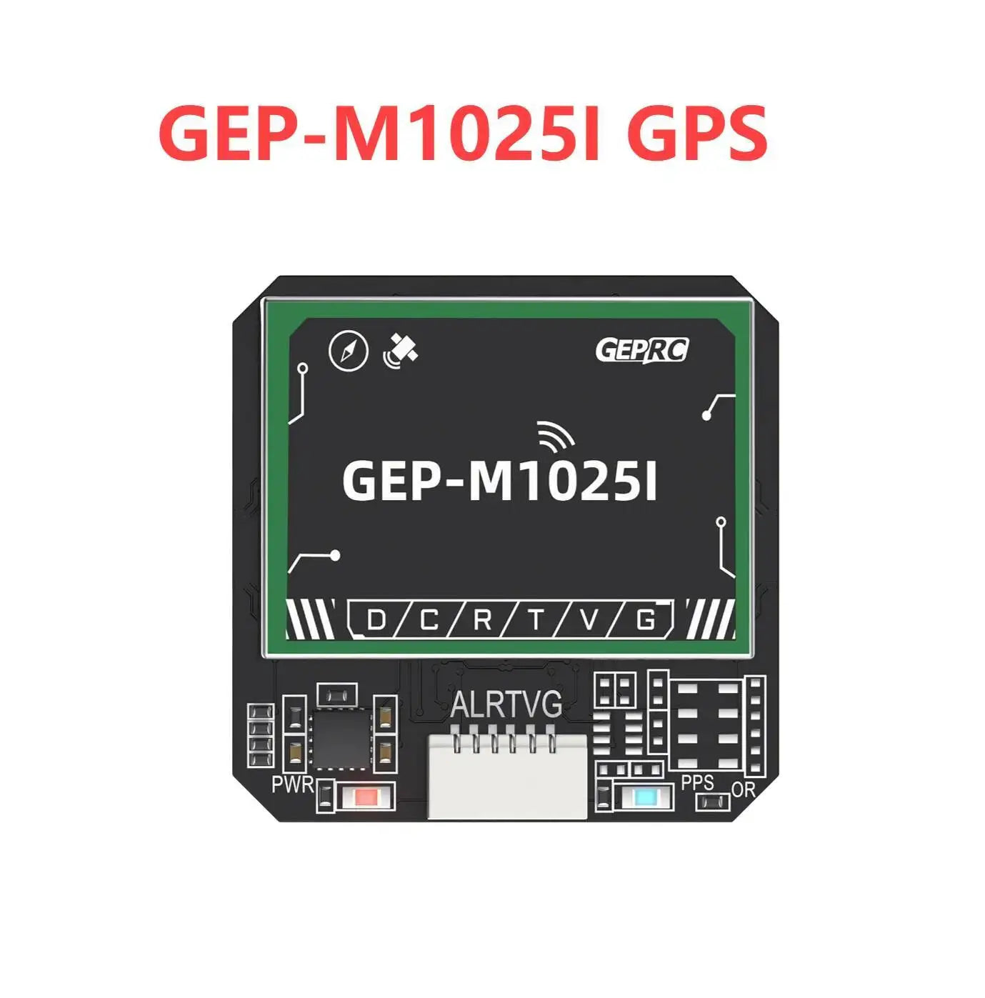 GEPRC GEP-M1025 Series GPS Module M10050 Chip Multi Satellite Magnetometer Barometer Farad Capacitor Accurate for FPV Drone