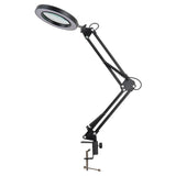 LED Magnifier Lamp – 10X, Clamp-On, 3-Color Light for Repairs