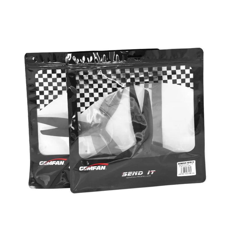 Gemfan 10×7×3 Propeller – 10" 3-Blade Glass Fiber Nylon for FPV