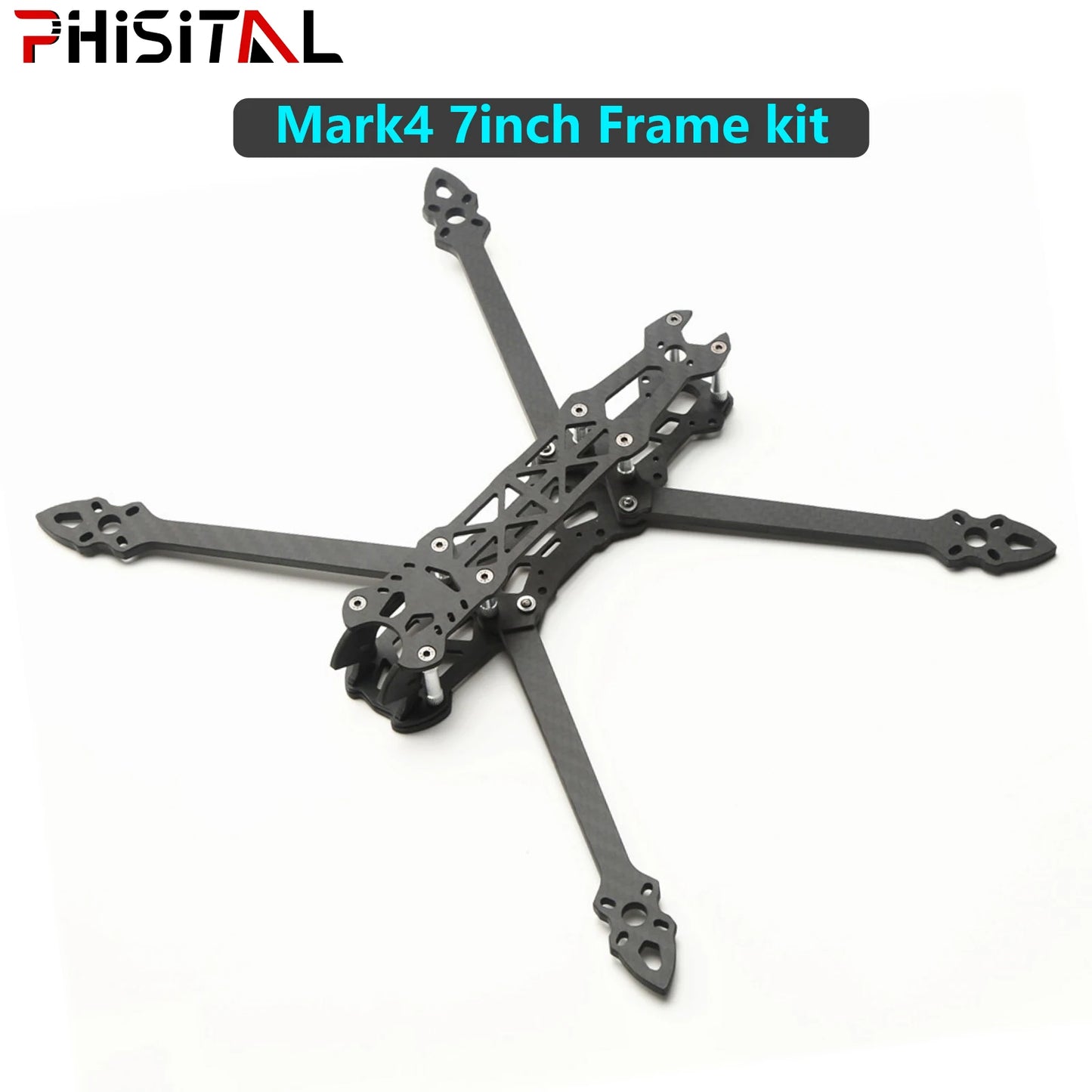Mark4 7" 295mm FPV Frame Kit – 5mm Arms, 3K Carbon Fiber