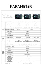 Axisflying New High Resolution Thermal Camera for FPV Drone Camera 640*512 OEM Mini Series CVBS Analog Interface Camera Module