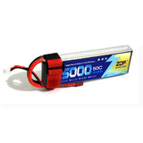 ZDF FPV 5000mAh LiPo – 2S/3S/4S/6S, 50C/100C, 7.4–22.2V