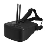 FPV Goggles – 5" 800×480, 5.8G 40CH, Auto-Search, Built-in Battery