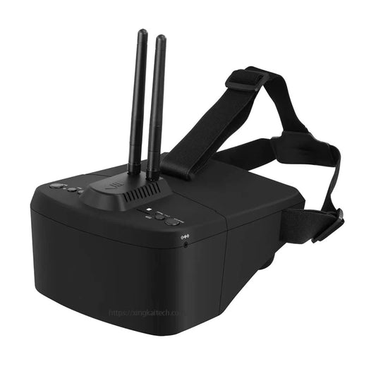 FPV Goggles – 5" 800×480, 5.8G 40CH, Auto-Search, Built-in Battery
