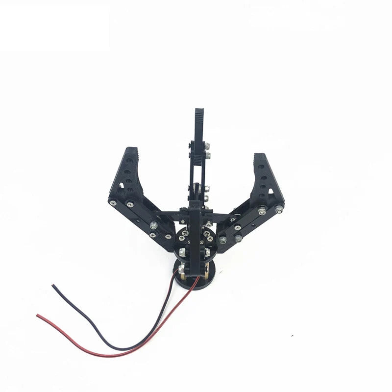 3D Printed 4 Fingers Robot Mechanical Arm Clamp Robot Gripper N20 Motor Clip Acrylic Robot Gripper For Drone Robot Claw DIY Kit